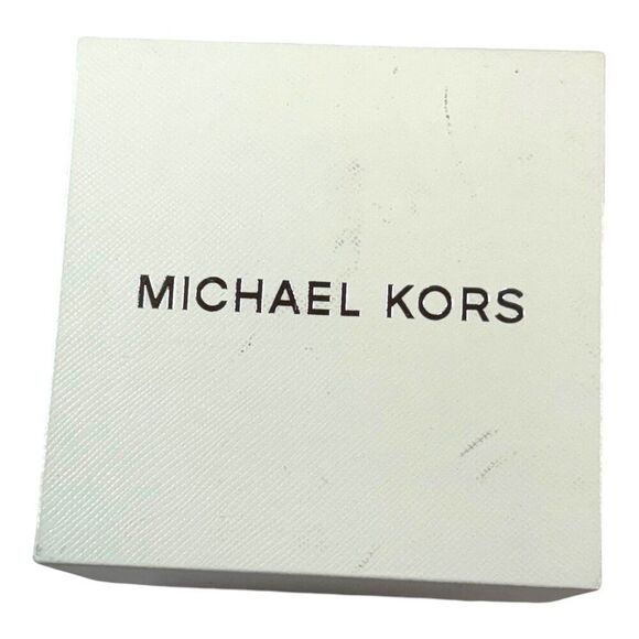 Michael Kors Womens Silver Stainless Steel Watch MKRhinestone Bezel Needs Batter - Picture 8 of 9